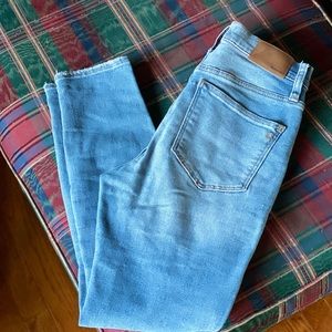 Madwell 10in High-Rise Skinny Crop Jeans